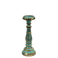 Small Candle Stand - Turquoise GoldVintage Candle StandsHeart Notes