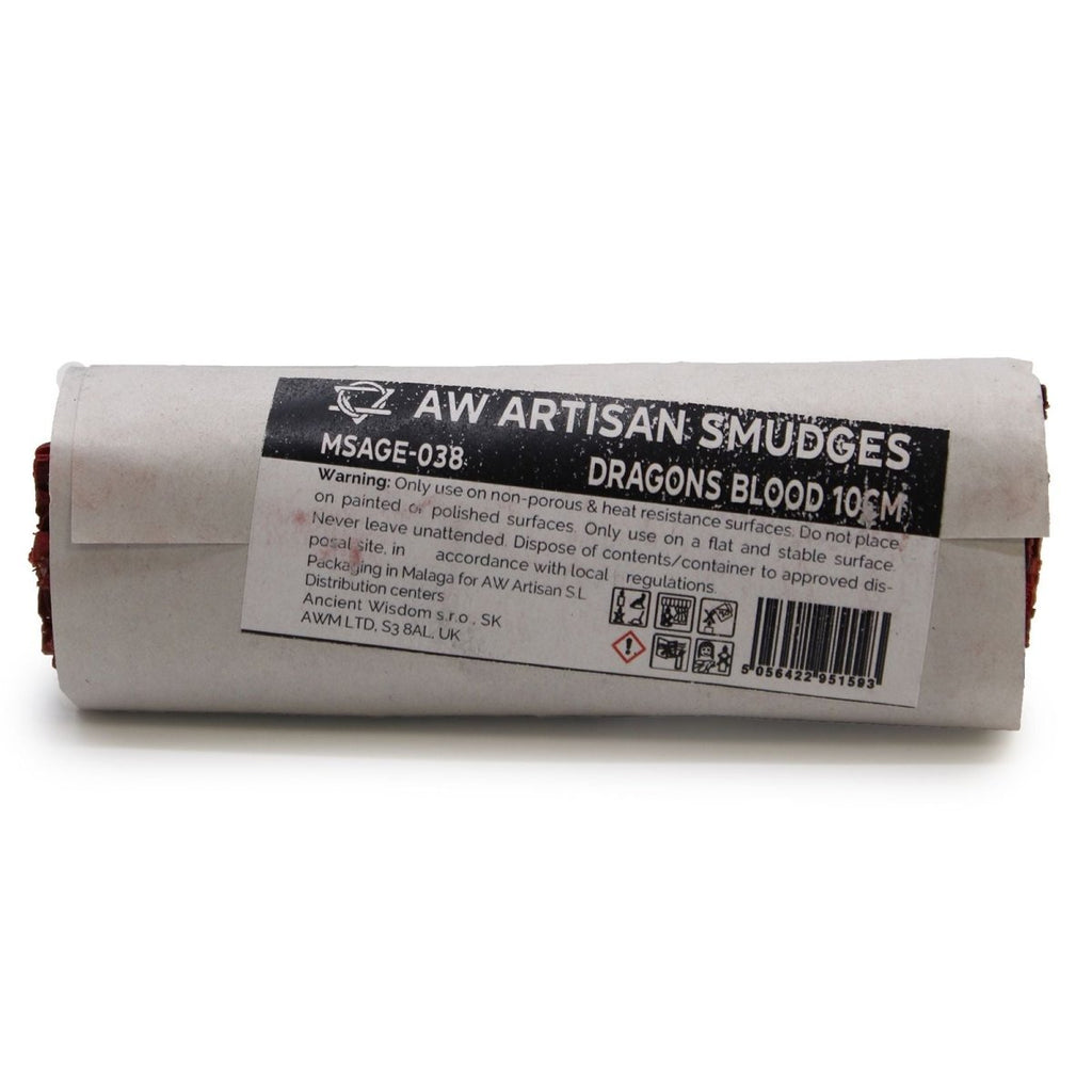 Smudge Stick - Dragon Blood 10cmSmudge Sticks - individually wrappedHeart Notes