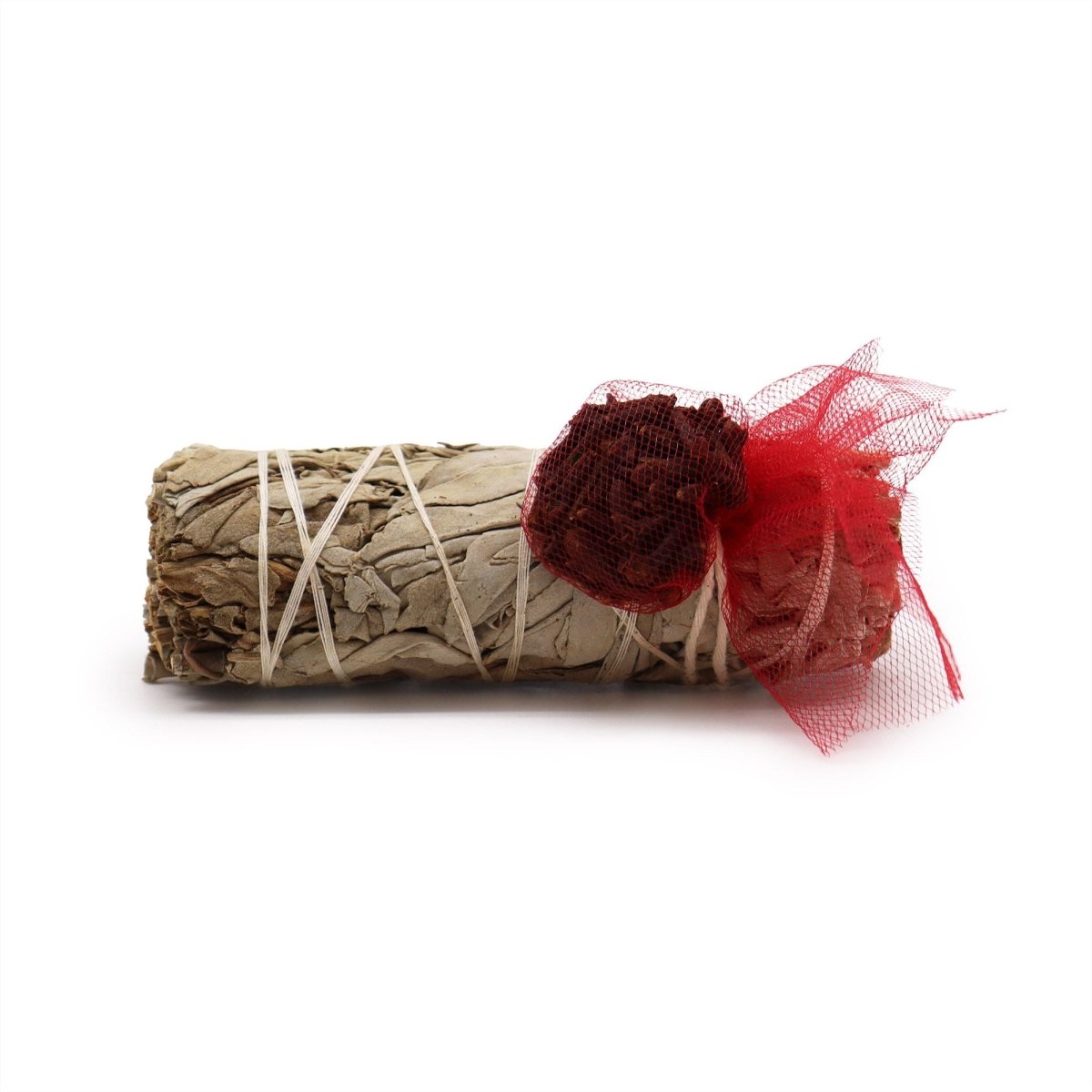 Smudge Stick - White Sage & Clove 10cmSmudge Sticks - individually wrappedHeart Notes
