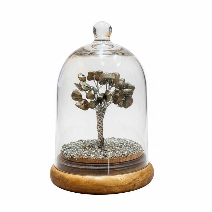 Gemstone Dome Garden - Pyrite - 30 chipstonesGemstone Tree GardensHeart Notes