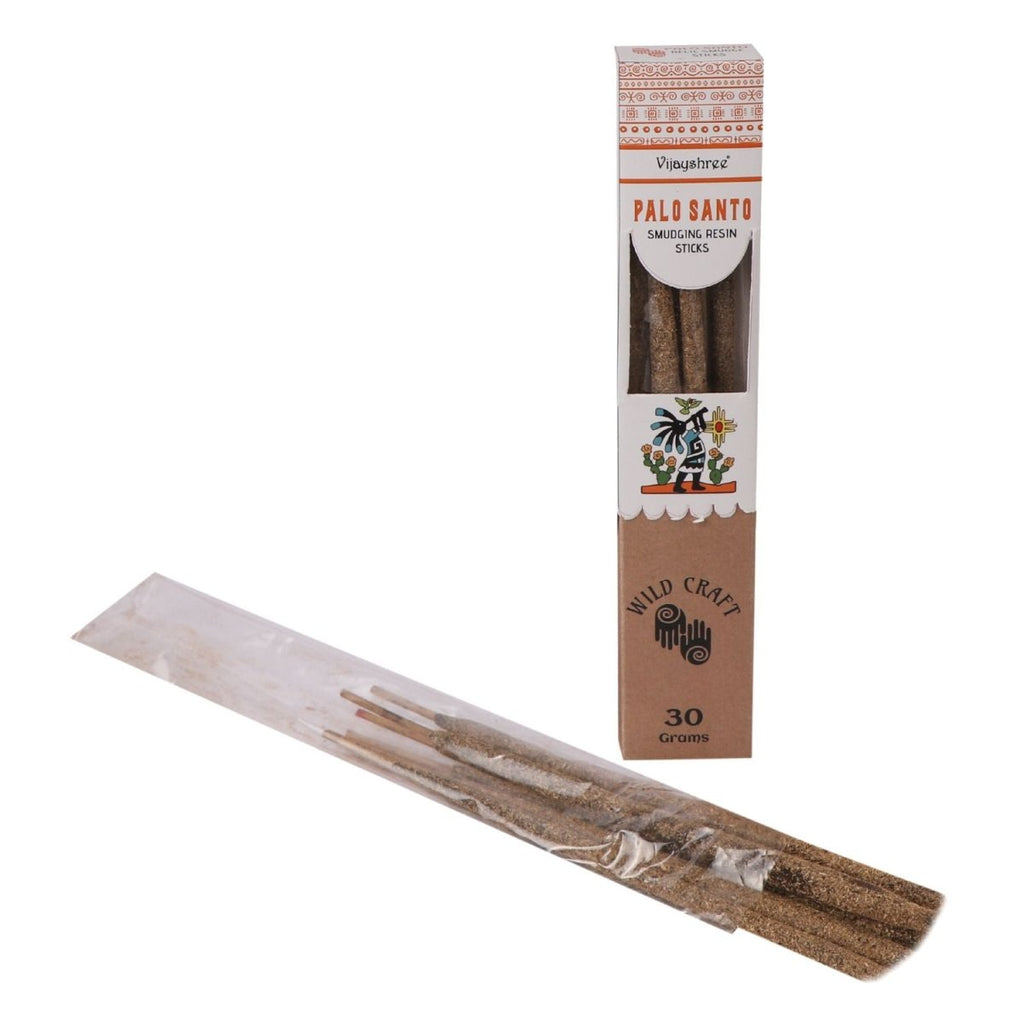 Golden Palo Santo Smudging Resin Sticks – 30gGolden Smudging Resin SticksHeart Notes