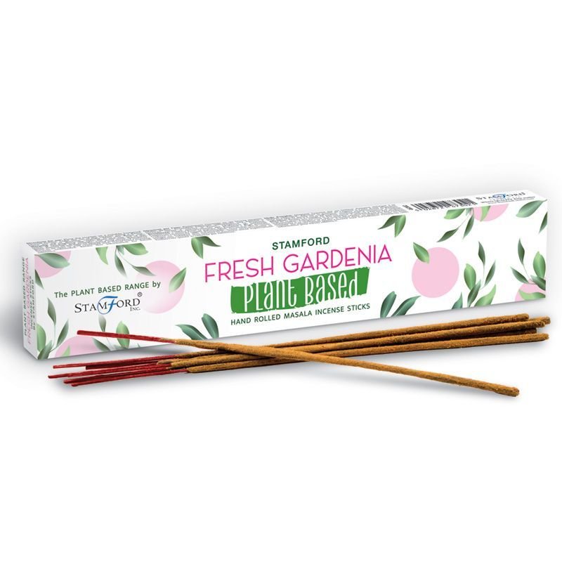 Plant Based Masala Incense Sticks - Fresh GardeniaPlant Based Masala Incense SticksHeart Notes