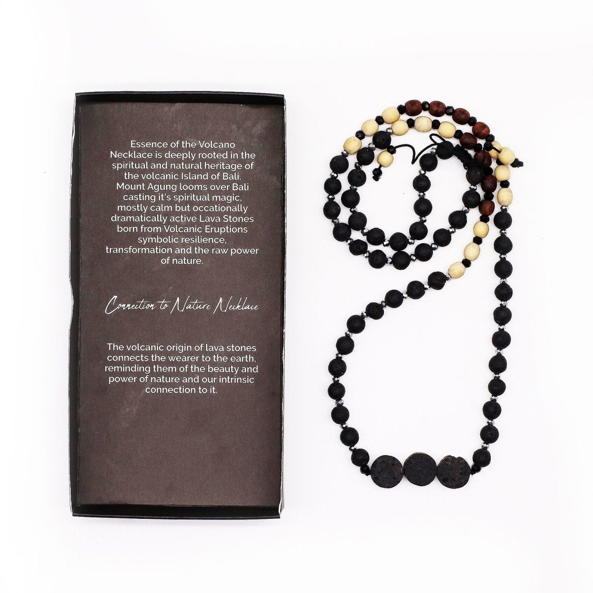 Essence of the Volcano Necklace - Connection to NatureEssence of the Volcano NecklacesHeart Notes