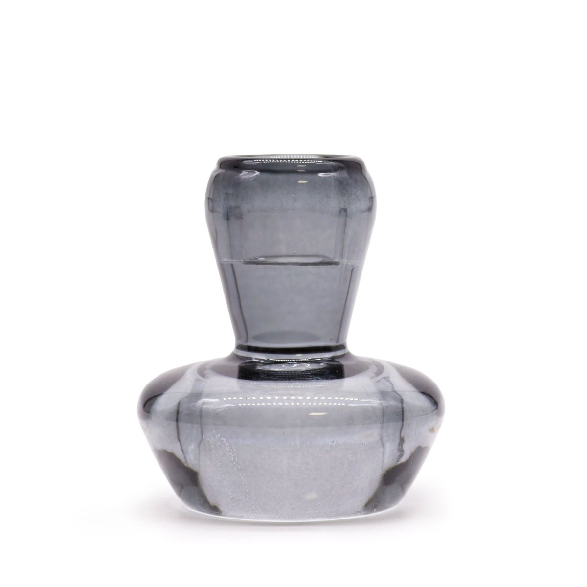 Mushroom Flip Dinner Candle / Tealight Holder - Midnight GreyGlass Candle Holders & JarsHeart Notes