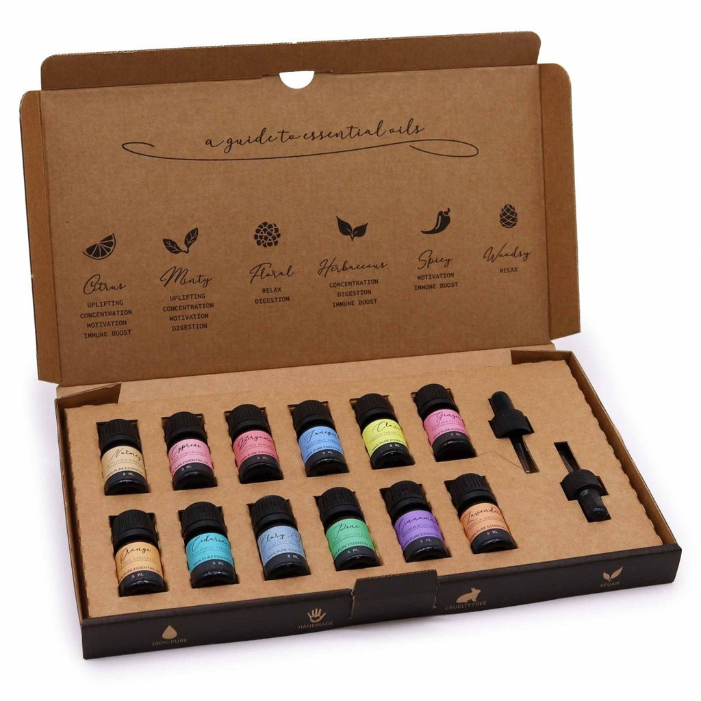 Aromatherapy Essential Oil Set - Autumn SetAromatherapy Essential Oil SetHeart Notes