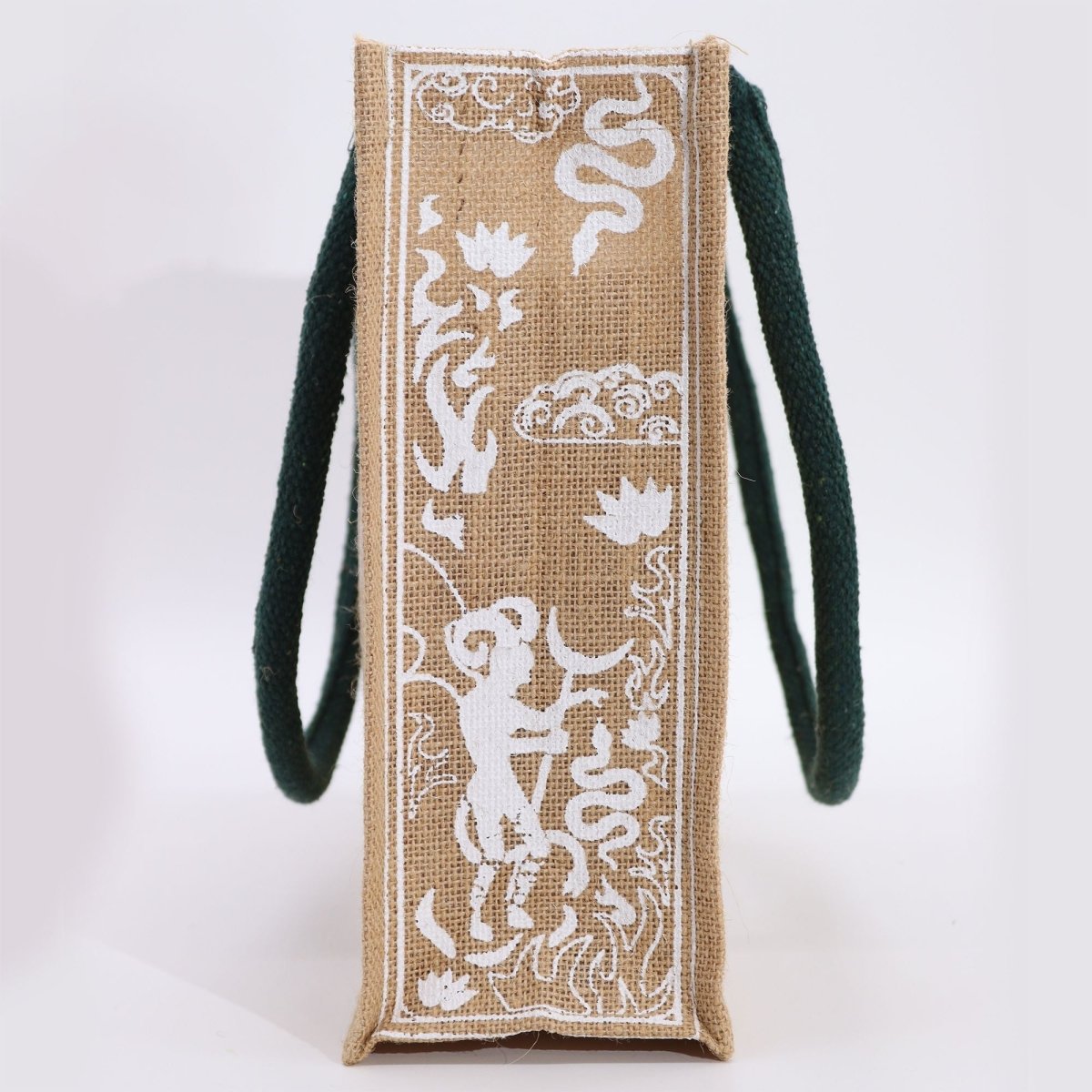 Hop Hare Jute Big Bag - I am RareHop Hare Jute BagHeart Notes