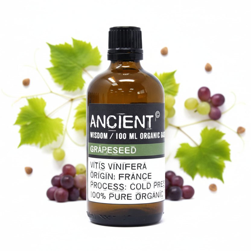 Grapeseed Organic Base Oil - 100mlOrganic Base Oils - 100mlHeart Notes