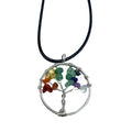 Tree of Life Pendant - ChakraGemstone Pendants - Tree of LifeHeart Notes