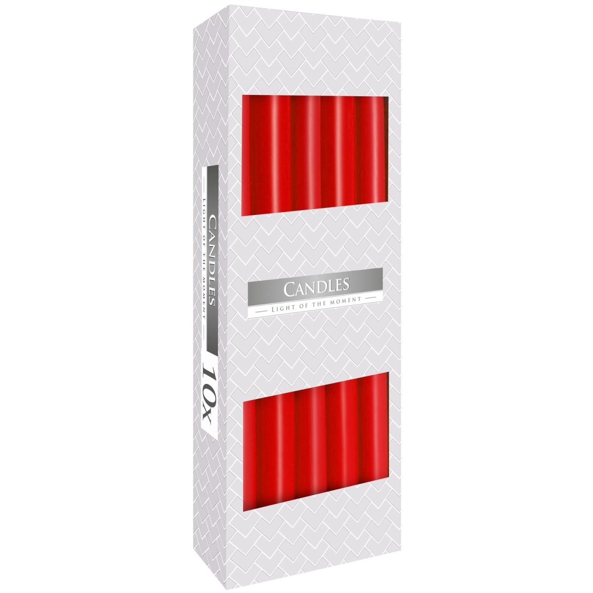 Taper Candle - RedTaper CandlesHeart Notes