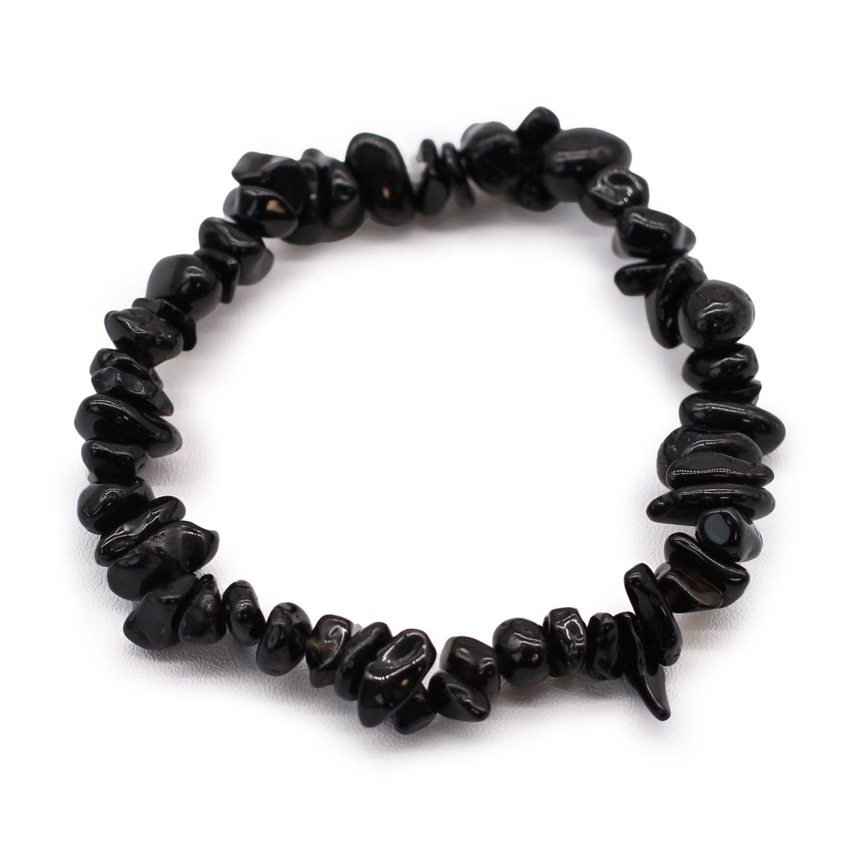 Chipstone Bracelet - Black AgateChip Stone BraceletsHeart Notes