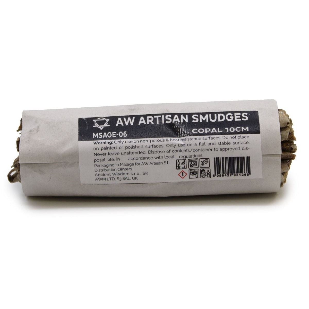 Smudge Stick - Copal 10cmSmudge Sticks - individually wrappedHeart Notes