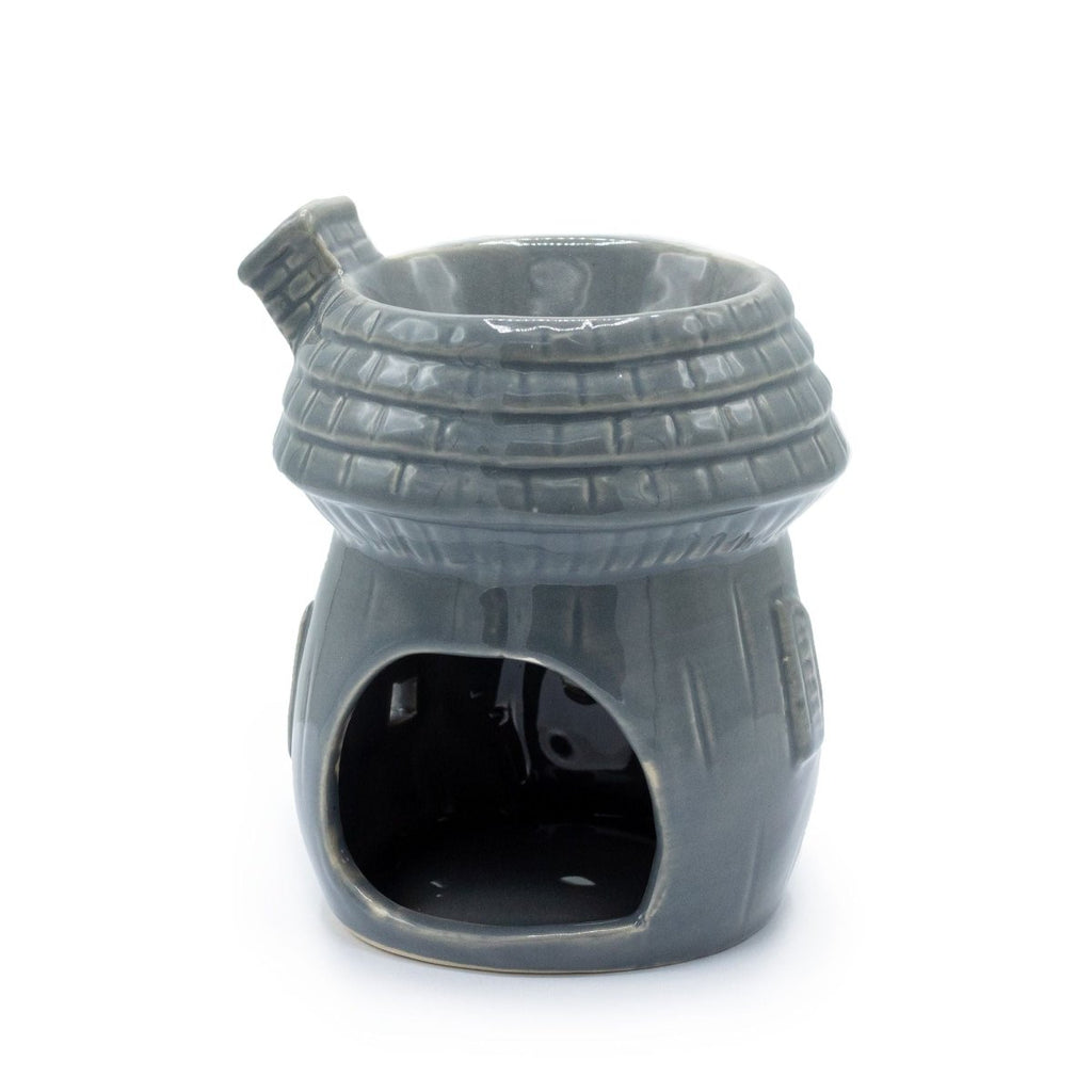 Mushroom House Oil Burner - GreyVarious Shaped Ceramic Oil BurnersHeart Notes