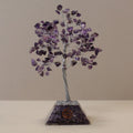 Gemstone Tree with Organite Base - 160 Stone - AmethystGemstone Tree with Orgonite BaseHeart Notes