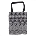 Classic Tote Zipper Bag (Elephants Motiff) 40x34cmNomad - Sari Bags & PouchesHeart Notes
