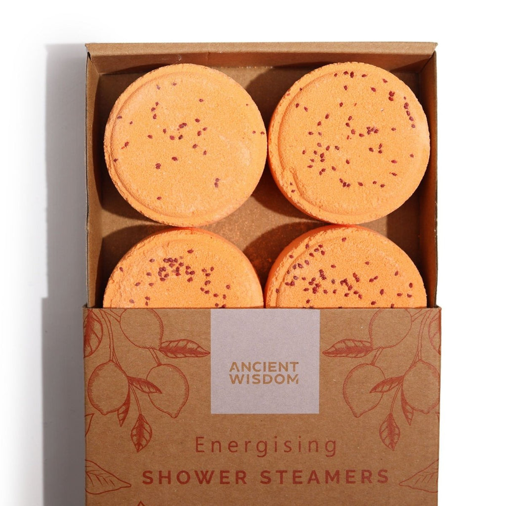 Zen Shower Steamers - Therapy Wellness Gift Set - EnergisingShower Steamers SetsHeart Notes
