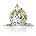 Aromatherapy Diffuser Necklace - Leaf 30mmAromatherapy Diffuser NecklacesHeart Notes