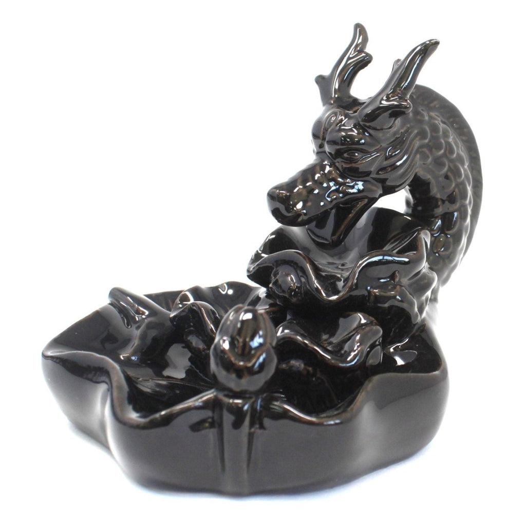 Backflow Incense Burner - Large Dragon PoolBackflow Incense BurnerHeart Notes