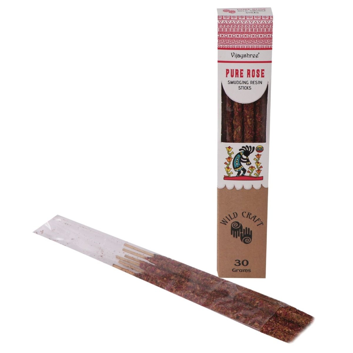 Golden Pure Rose Smudging Resin Sticks – 30gGolden Smudging Resin SticksHeart Notes