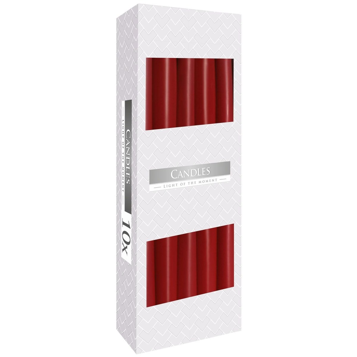 Taper Candle - BurgundyTaper CandlesHeart Notes