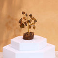 Mini Gemstone Tree On Wood Base - Tigereye (15 stones)Mini Gemstone TreesHeart Notes