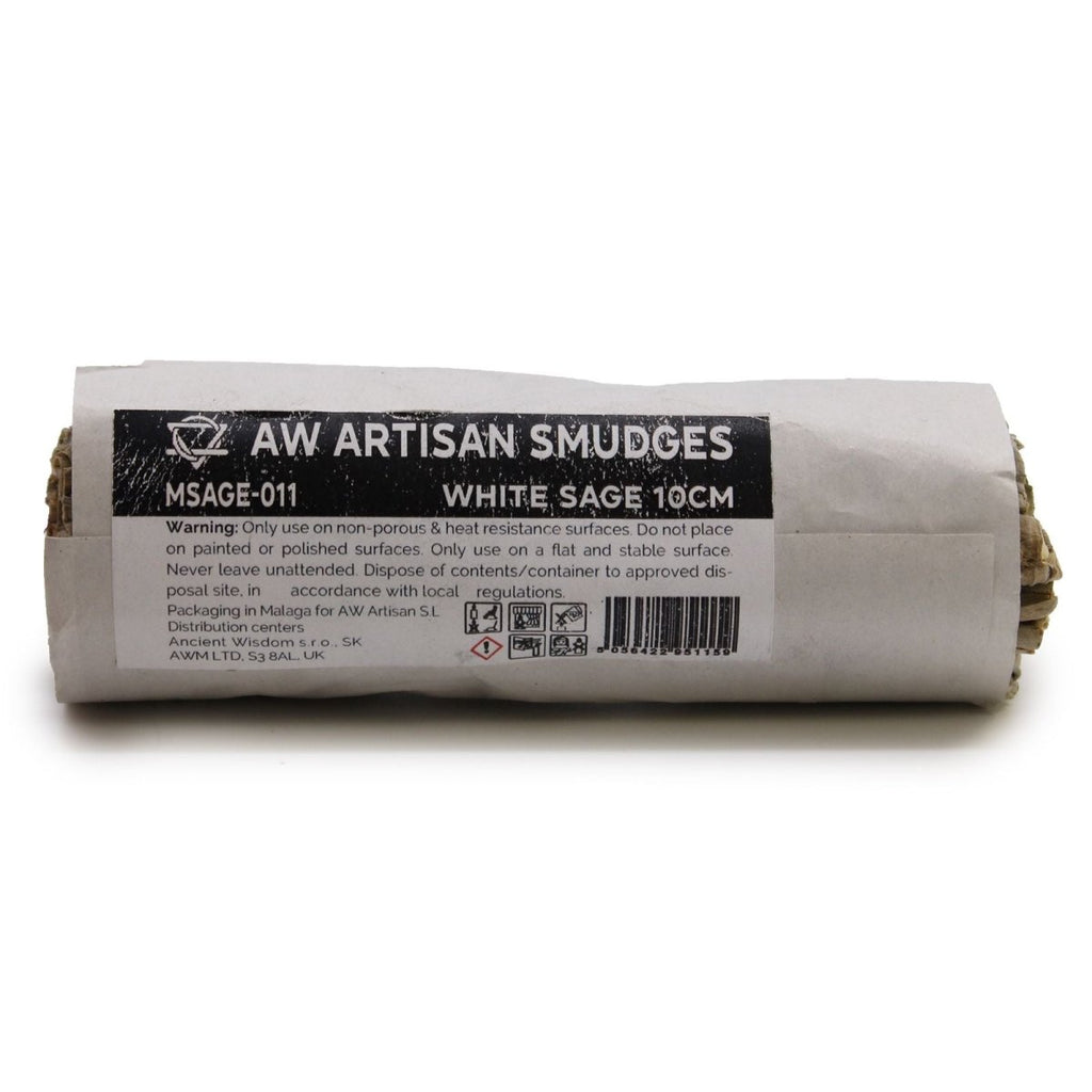 Smudge Stick - White Sage 10cmSmudge Sticks - individually wrappedHeart Notes
