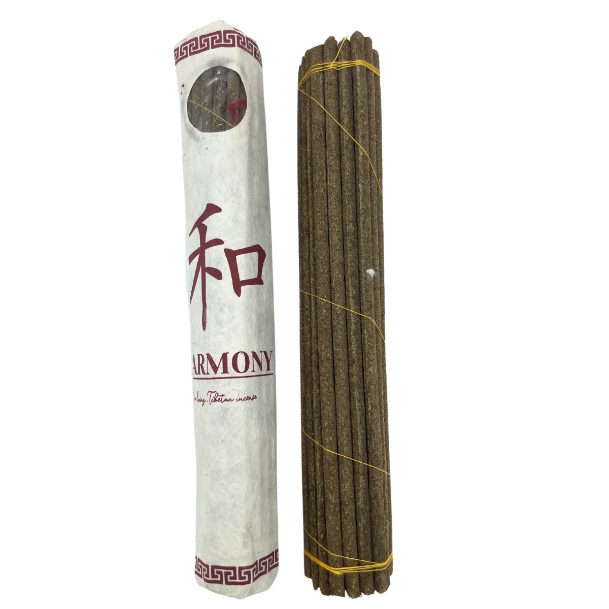 Rolled Pack of 30 Premium Tibetan Incense - HarmonyPremium Tibetan Incense SticksHeart Notes