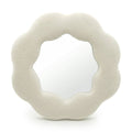 Soft Squiggly Mirror – Flower – Stone (25.4x25.4x2.3cm)Soft Squiggly MirrorsHeart Notes