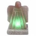 Multicolour Himalayan Salt Lamp Angel ShapedQuality Himalayan Salt Lamps & Candle HoldersHeart Notes