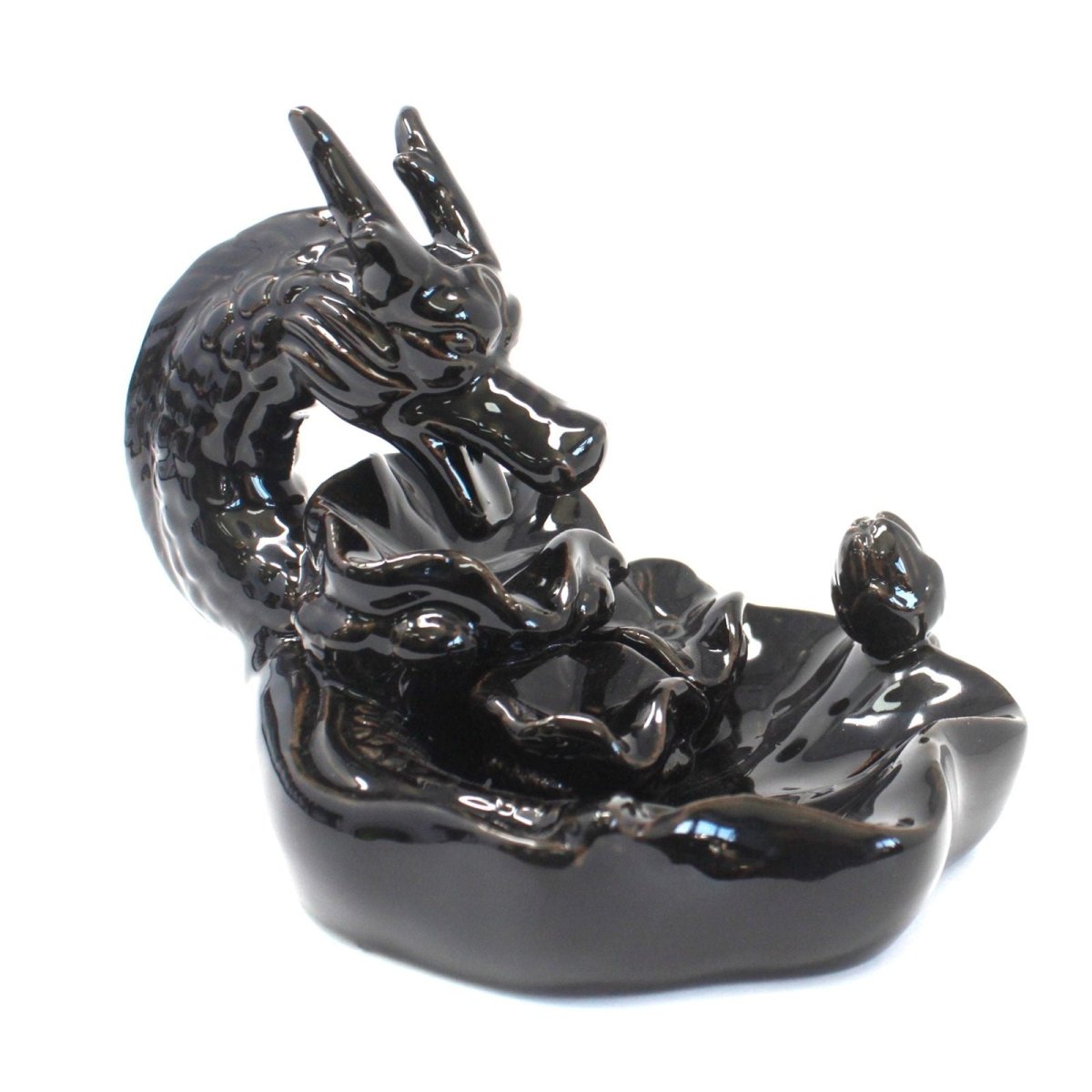 Backflow Incense Burner - Large Dragon PoolBackflow Incense BurnerHeart Notes