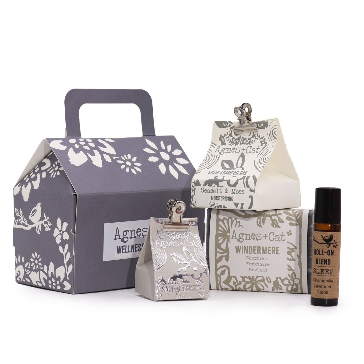 Agnes + Cat Wellness Gift Set - Lake BreezeAgnes + Cat Gift SetsHeart Notes
