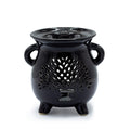 Cauldron Oil Burner - Tree of Life - BlackVarious Shaped Ceramic Oil BurnersHeart Notes