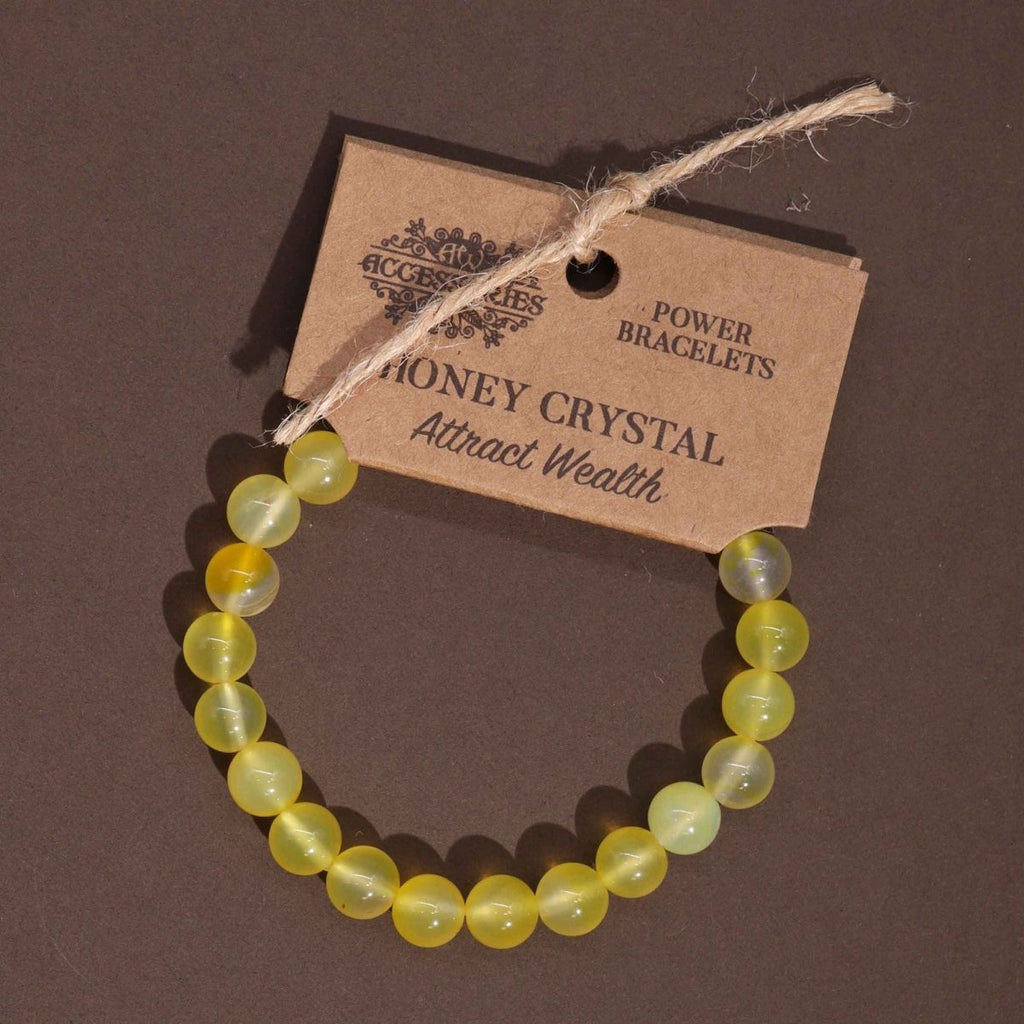 Power Bracelet - Honey CrystalPower BraceletsHeart Notes