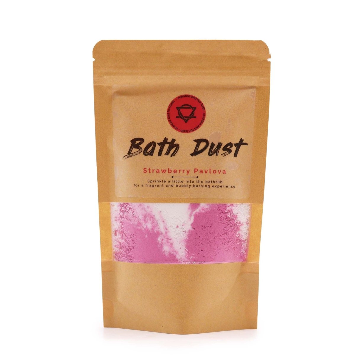 Strawberry Pavlova Bath Dust 190gBath Dust - 190gHeart Notes