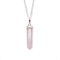 Gemstone Classic Point Pendant - Rose QuartzGemstone Pendant JewelleryHeart Notes