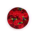 Round Box - Classic Red RosesSoap Flower Gift BoxesHeart Notes