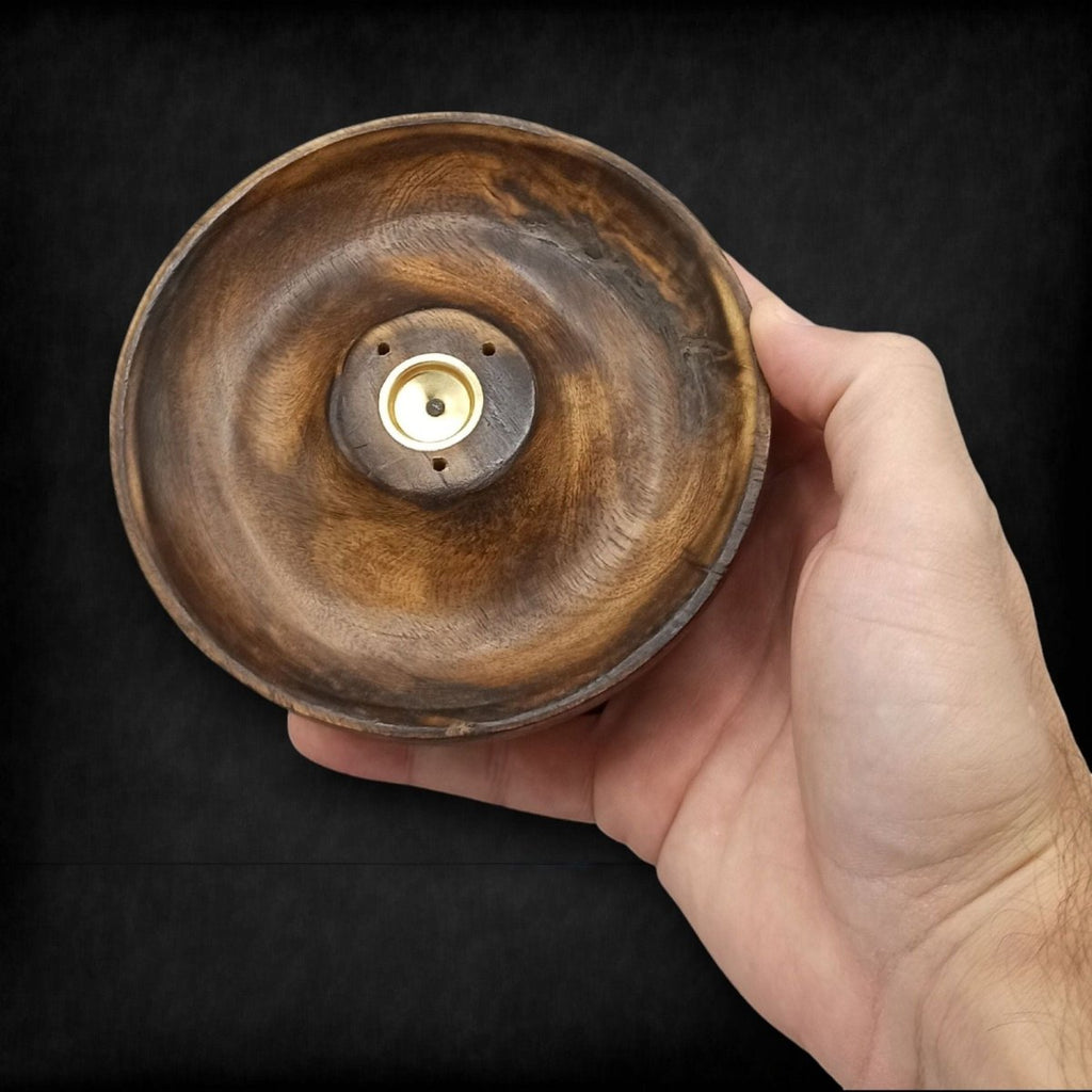 Incense Stick & Cone Burner Disc - PlainIncense HoldersHeart Notes