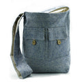 Natural Tones Two Pocket Bags - Comp Denim - LargeNatural Tones Two Pocket BagsHeart Notes