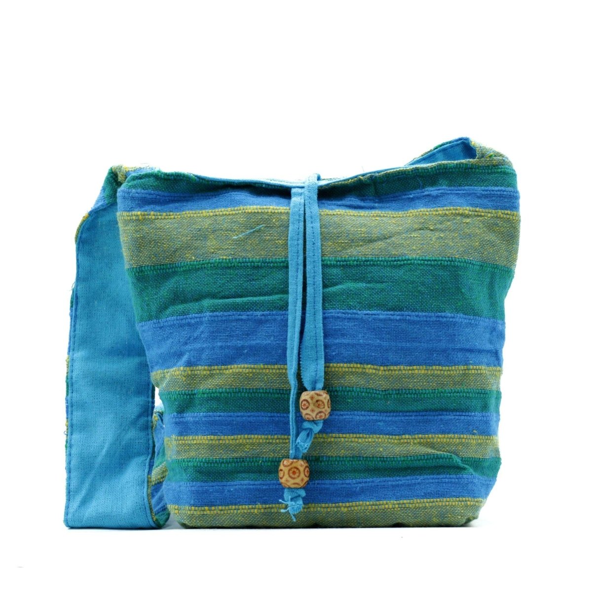 Nepal Sling Bag - Spring Meadows Green & BlueNepal Sling BagHeart Notes