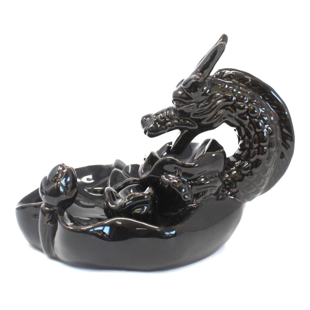 Backflow Incense Burner - Large Dragon PoolBackflow Incense BurnerHeart Notes