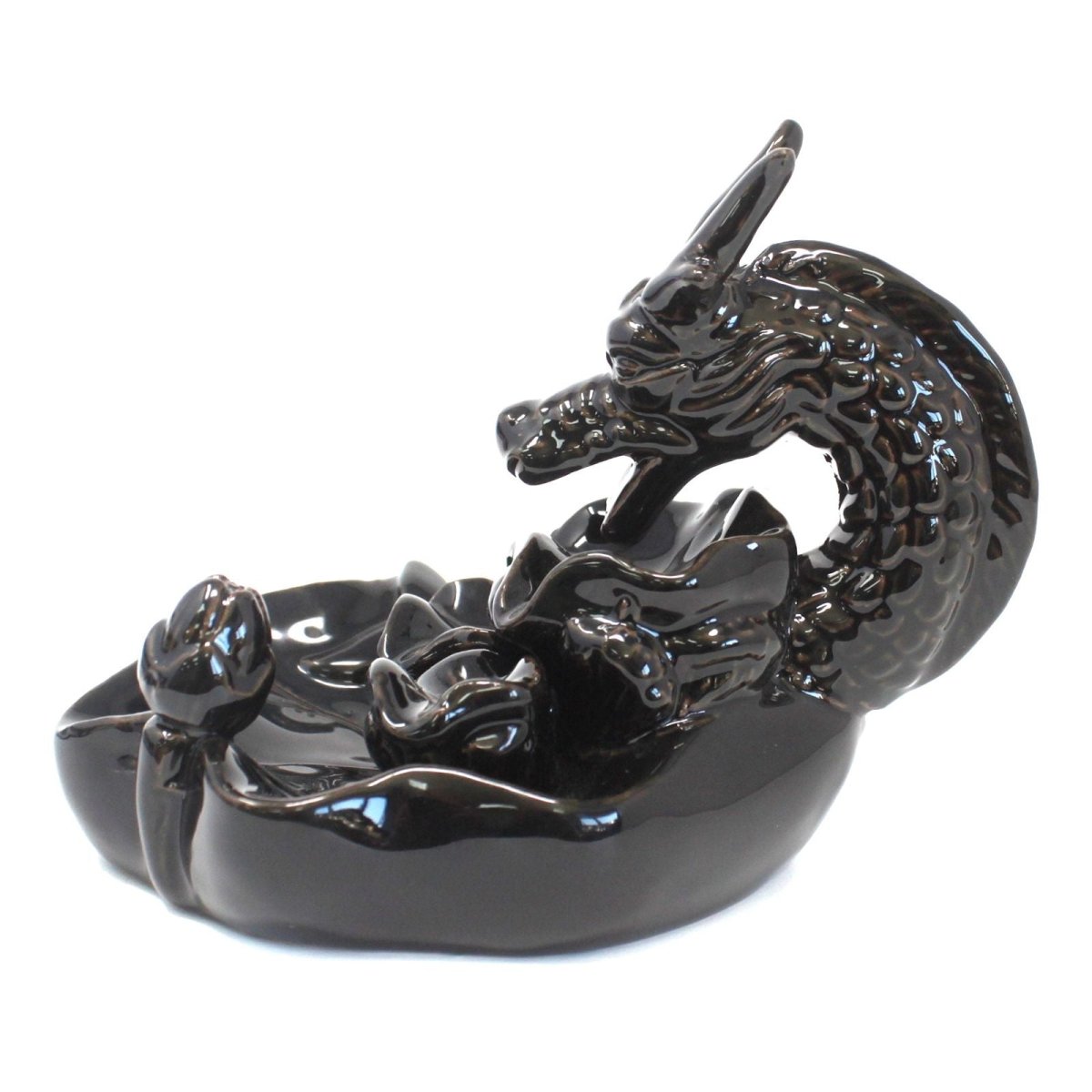 Backflow Incense Burner - Large Dragon PoolBackflow Incense BurnerHeart Notes