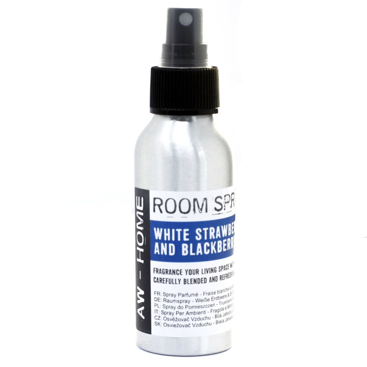 100ml Room Spray - White Strawberry & BlackberryAW - Home Room Sprays 100mlHeart Notes
