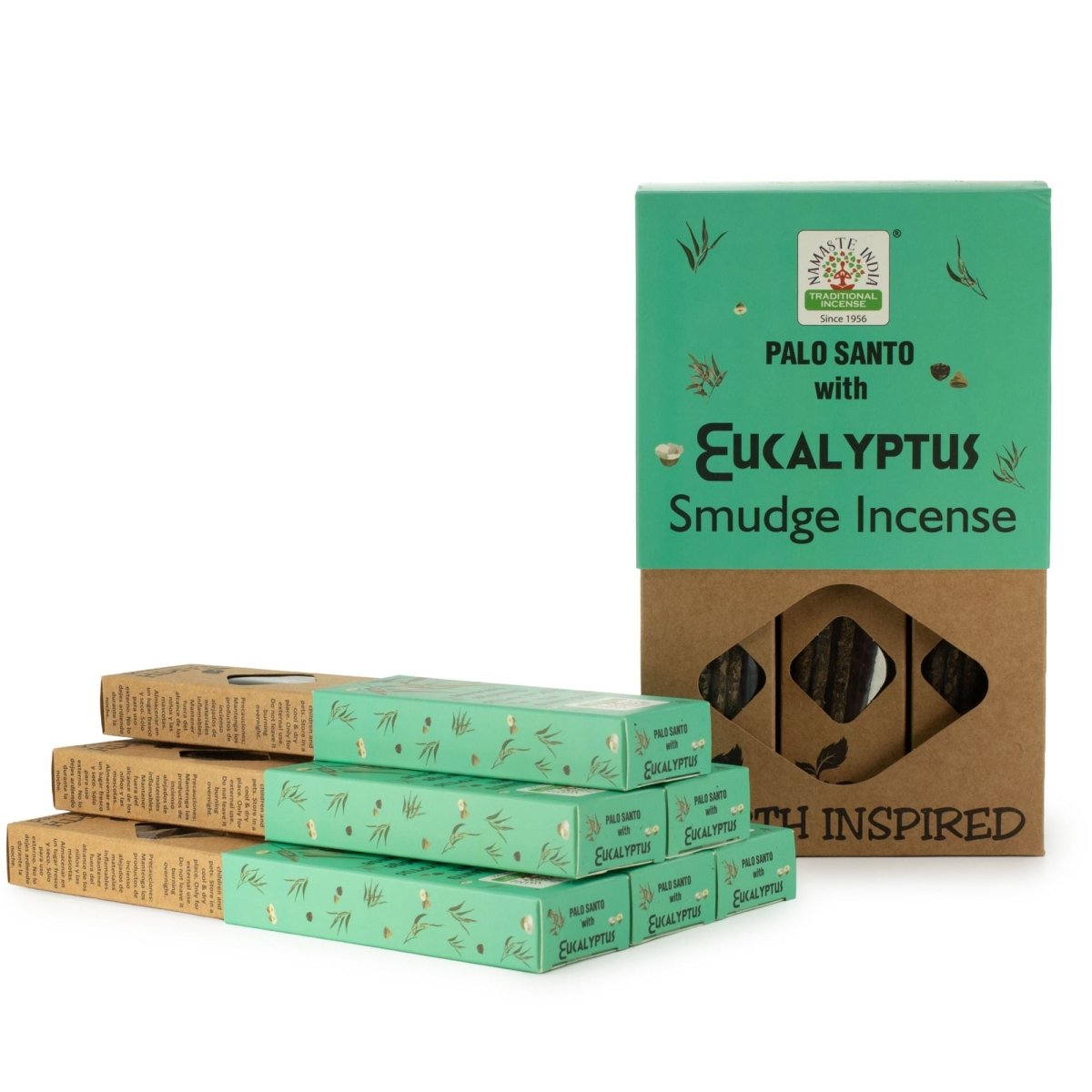 Earth Inspired Smudge Incense - EucalyptusEarth - Inspired Smudge IncenseHeart Notes