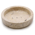 Round Honey Marble Flat Soap DishStone Soap DishesHeart Notes