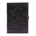 Large Book of Shadows - Black - 200 pages decle - edged - 25x18x3cmLeather Notebooks – Vintage Style JournalsHeart Notes