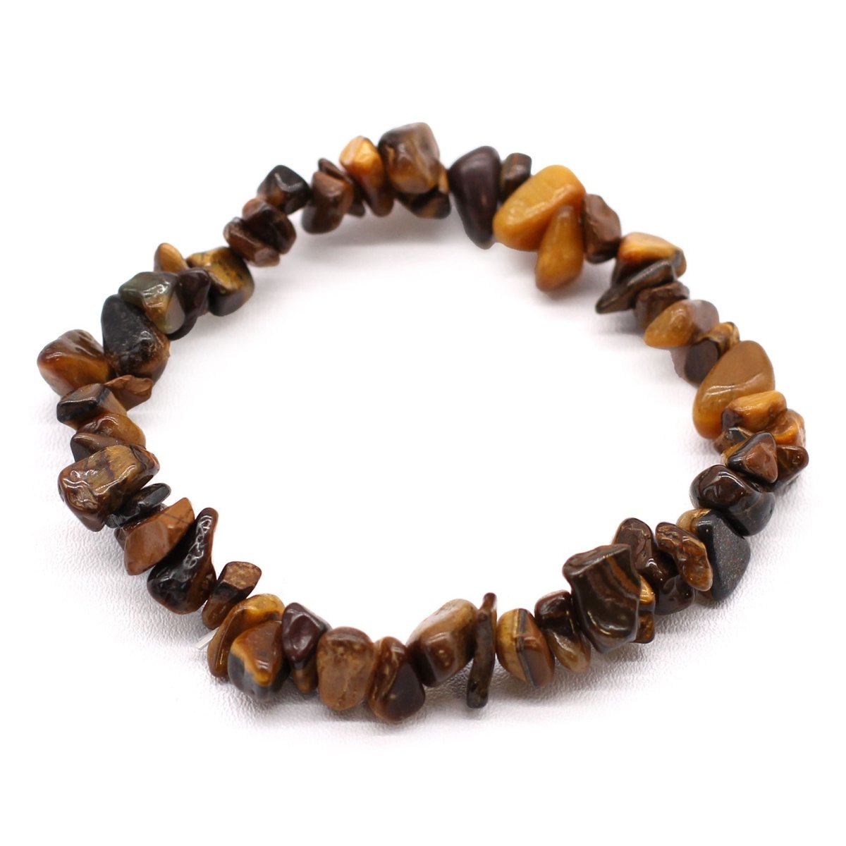 Chipstone Bracelet - Tiger EyeChip Stone BraceletsHeart Notes