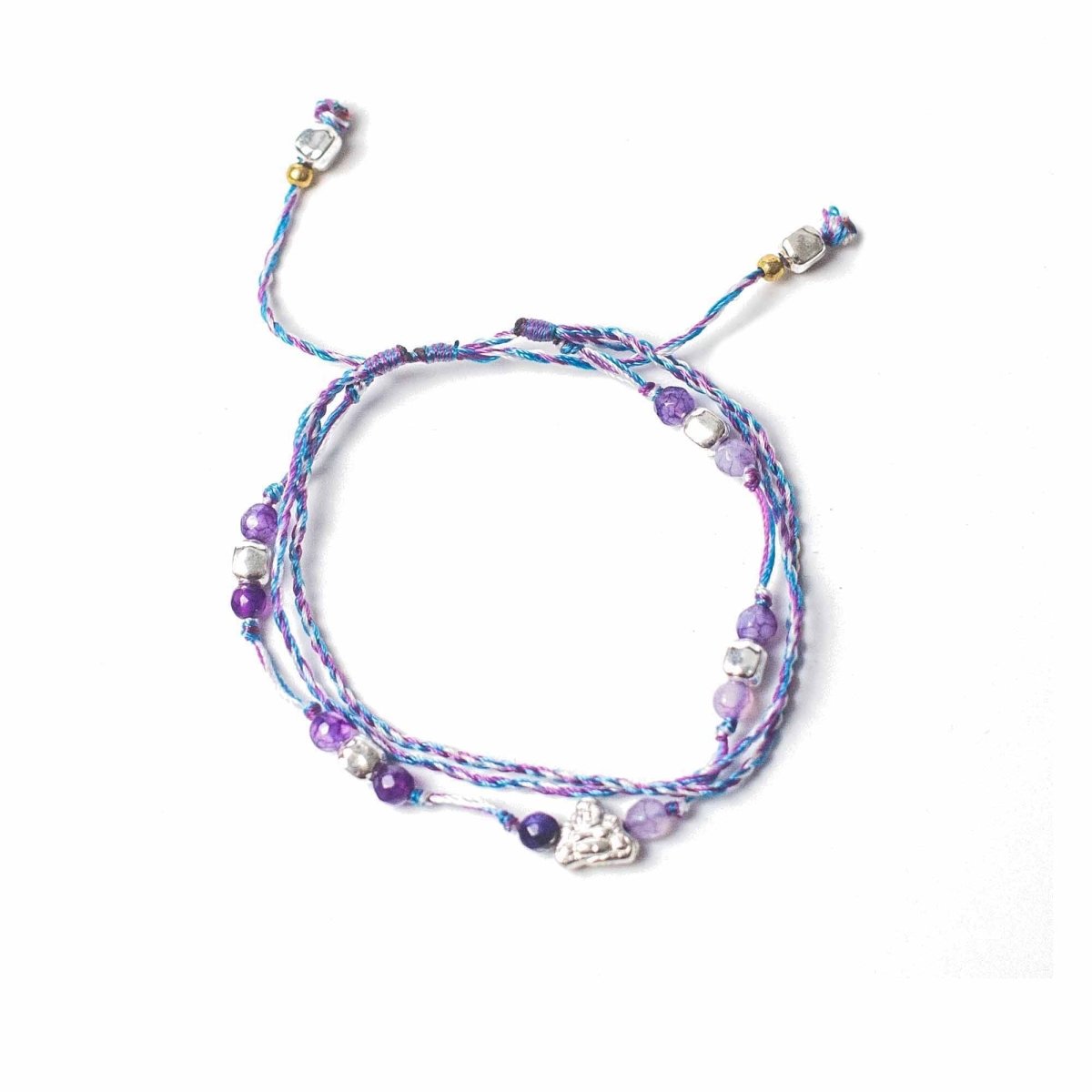Temple String Bracelet - Protection & FortuneTemple String BraceletsHeart Notes