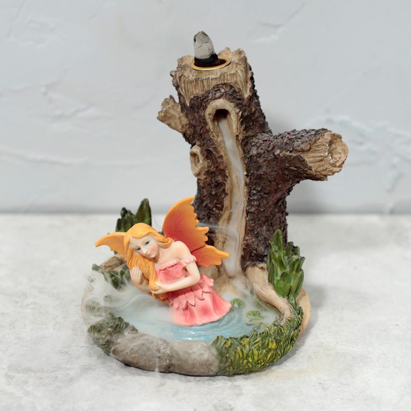 Ancient Tree Fairy Lake Backflow Incense BurnerBackflow Incense BurnerHeart Notes