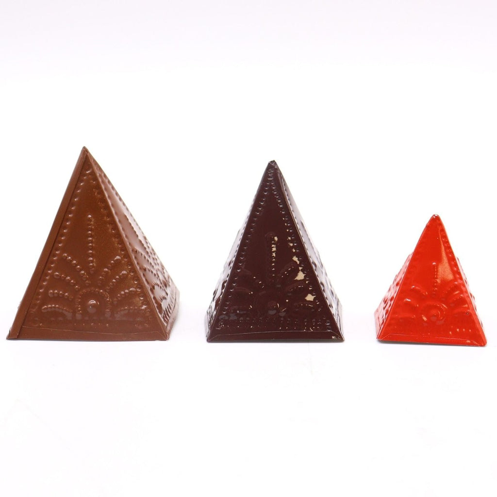 Incense Powder Mould Set - Lt Brown Dk Brown OrangeIncense Powder Mould SetHeart Notes