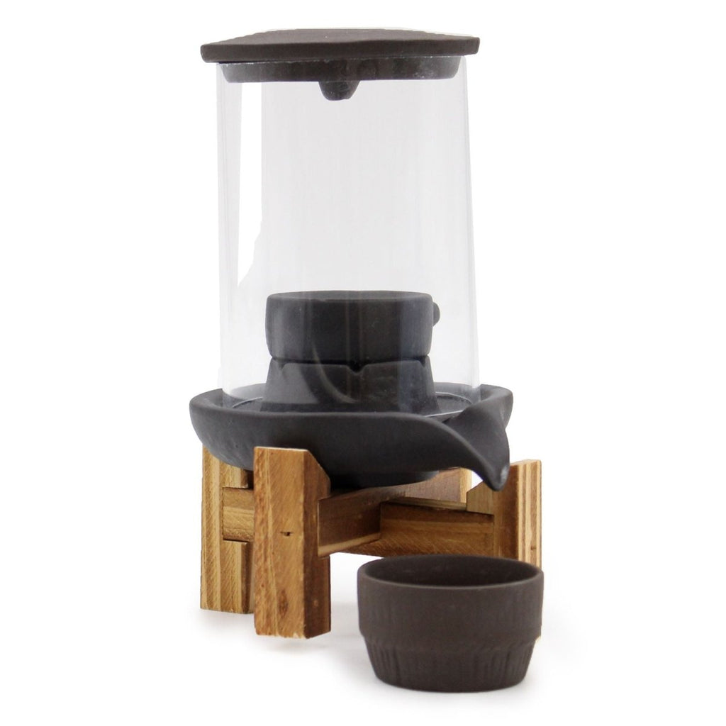 Backflow Incense Burner - Teahouse WaterfallBackflow Incense BurnerHeart Notes