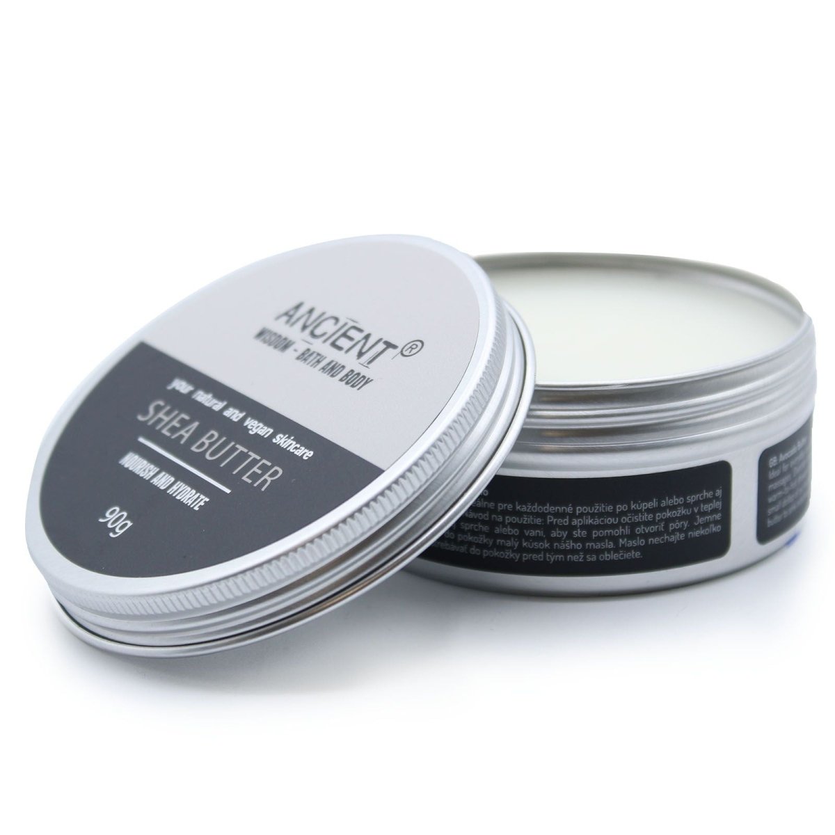 Pure Body Butter 90g - Shea ButterPure Body Butters 90gHeart Notes